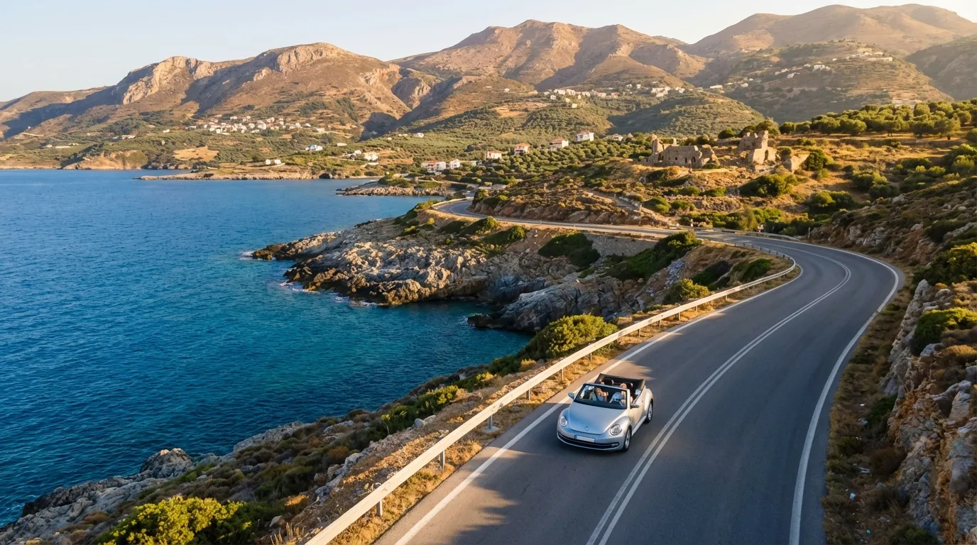 Featured image for “Kreta Mietwagen: Dein Guide für Inselstraßen 2026 | Kuss Reisebüro”